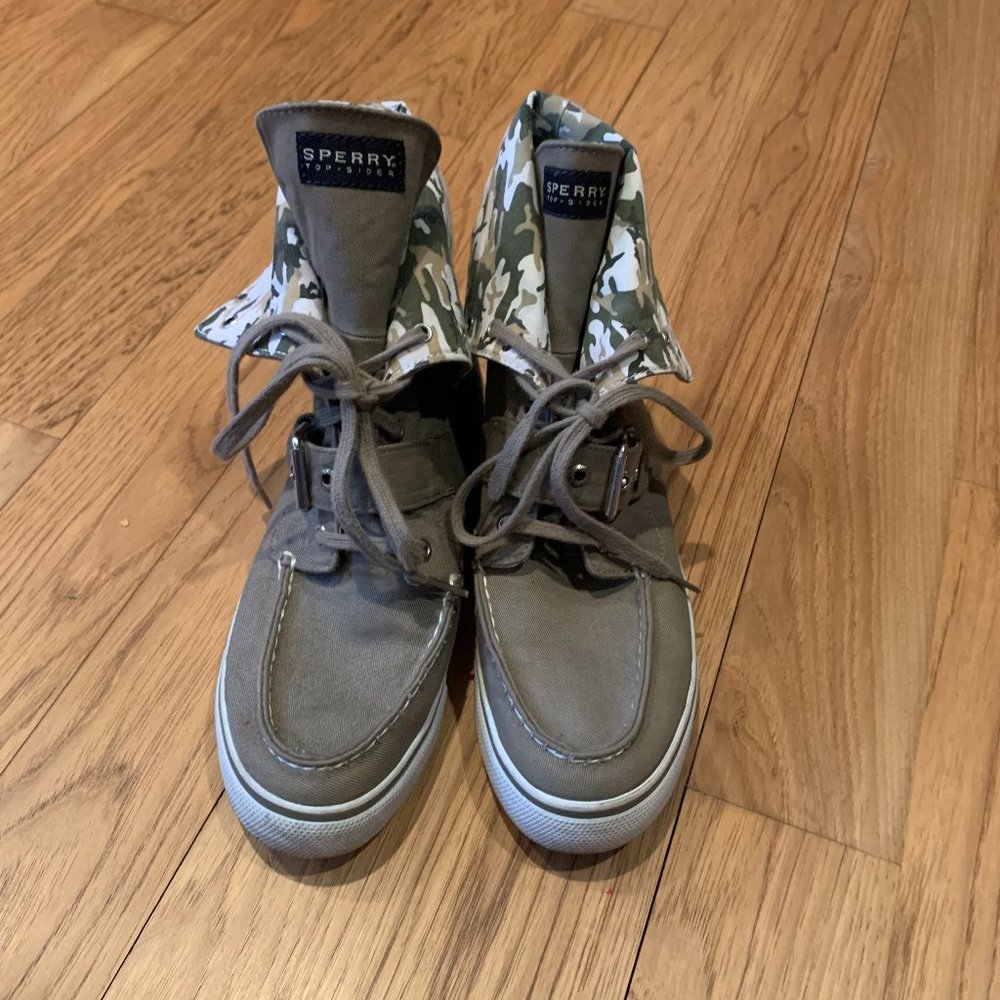 Sperry Top Sider High Top Sneakers - Women's Size 8M